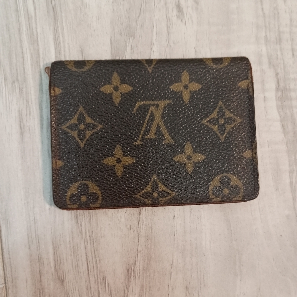 Louis Vuitton Card case Pass case Business card holder Unisex Monogram - Picture 2 of 9